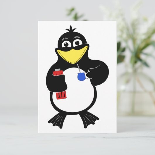 Cartoon penguin (Standing Front)