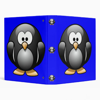 Cartoon Penguin Avery Signature 2" Binder