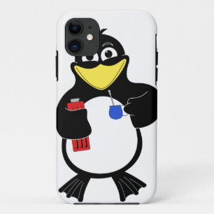 Cartoon penguin iPhone 11 case