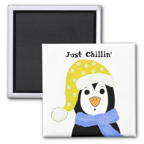 Cartoon  Penguin Magnet