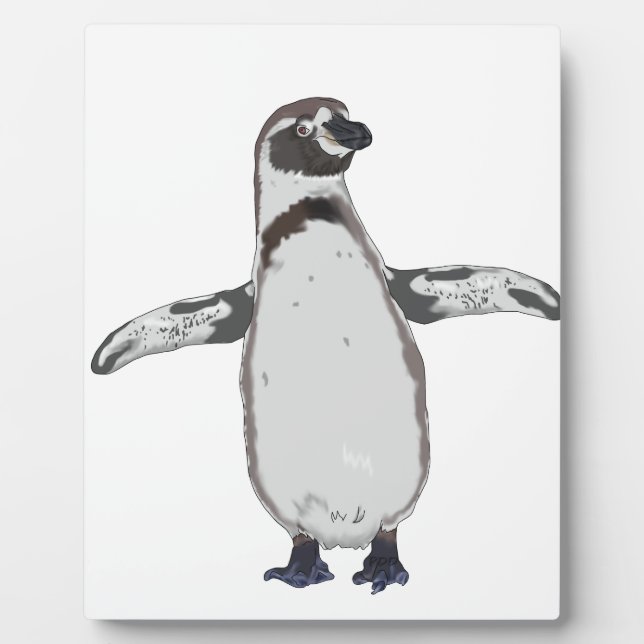 Cartoon Penguin Plaque (Front)