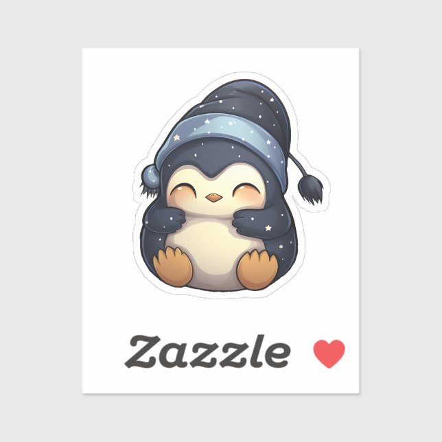 Cartoon penguin sticker (Sheet)