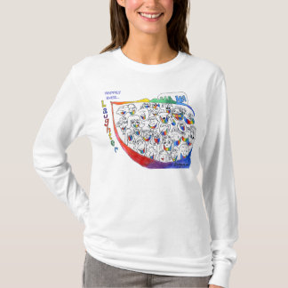 Cartoon People Laughing Funny T-Shirt