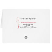 Cartoon Pies for Pie Day January 23rd Cards (Back Horizontal)