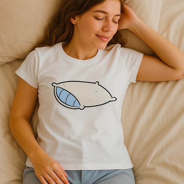 Cartoon Pillow with Giant T-Shirt (Creator Uploaded)