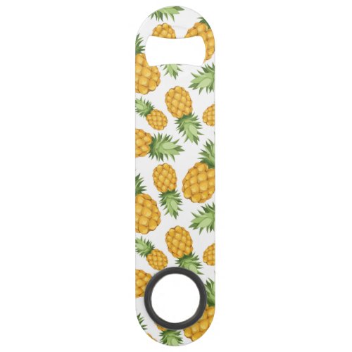 Cartoon Pineapple Pattern Bar Key