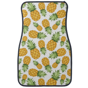 Cartoon Pineapple Pattern Car Mat