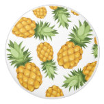 Cartoon Pineapple Pattern Ceramic Knob