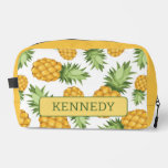 Cartoon Pineapple Pattern Dopp Kit