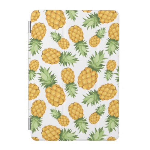 Cartoon Pineapple Pattern iPad Mini Cover