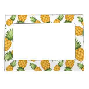 Cartoon Pineapple Pattern Magnetic Picture Frame
