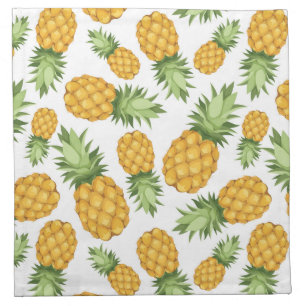 Cartoon Pineapple Pattern Napkin