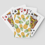 Cartoon Pineapple Pattern Poker Cards