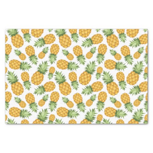 Cartoon Pineapple Pattern Tissue Paper