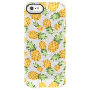 Cartoon Pineapple Pattern Permafrost iPhone SE/5/5s Case
