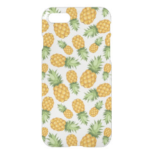 Cartoon Pineapple Pattern iPhone SE/8/7 Case