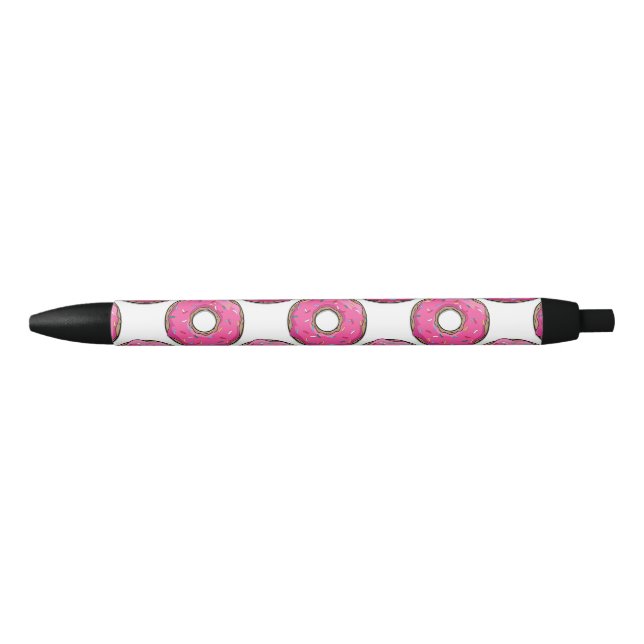 Cartoon Pink Donut With Sprinkles Pen (Front)