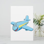 Cartoon plane (Standing Front)