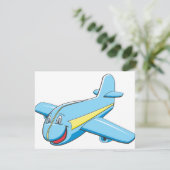 Cartoon plane (Standing Front)