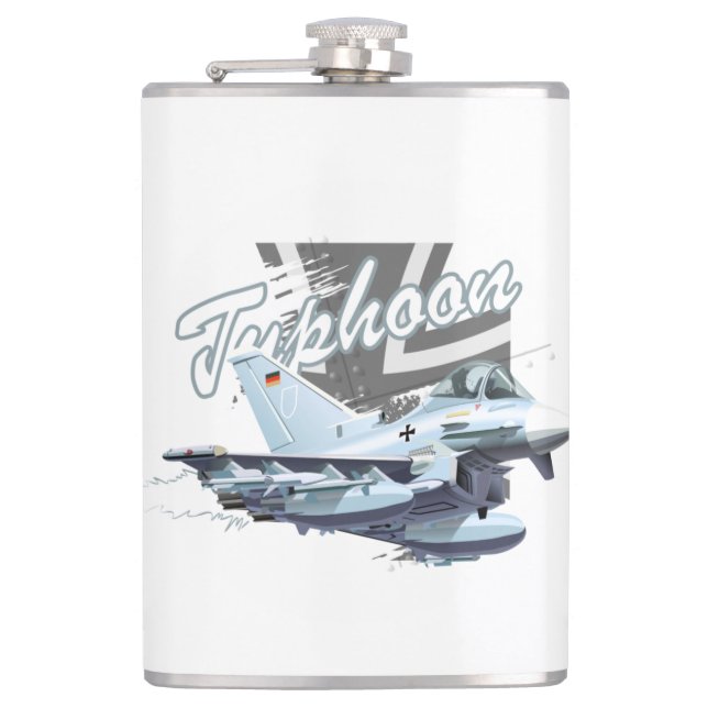 Cartoon plane  flask (Front)