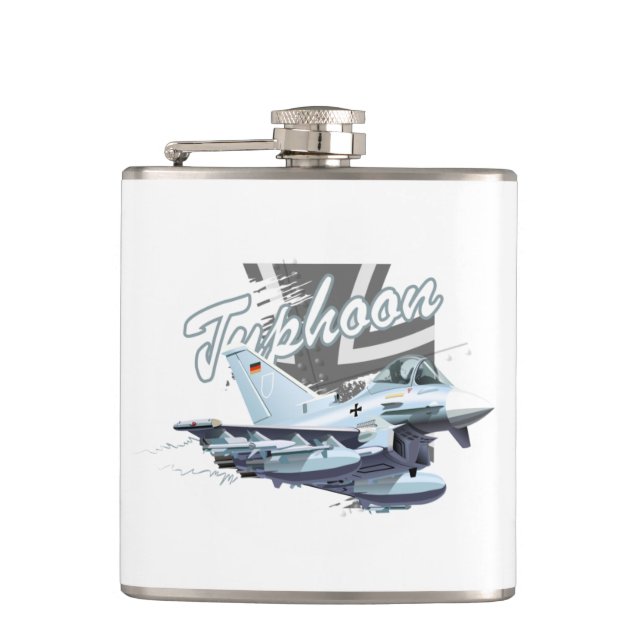 Cartoon plane flask (Front)