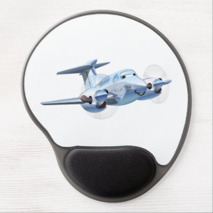 Cartoon plane gel mouse pad