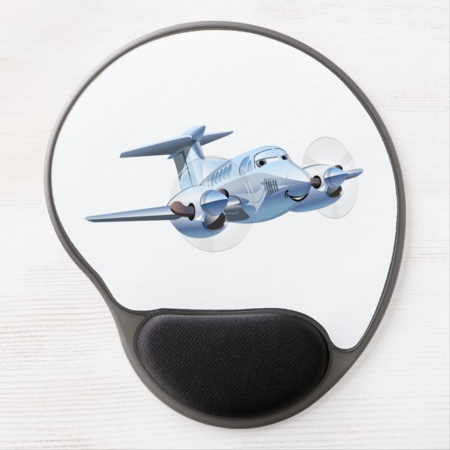 Cartoon plane gel mouse pad (Front)