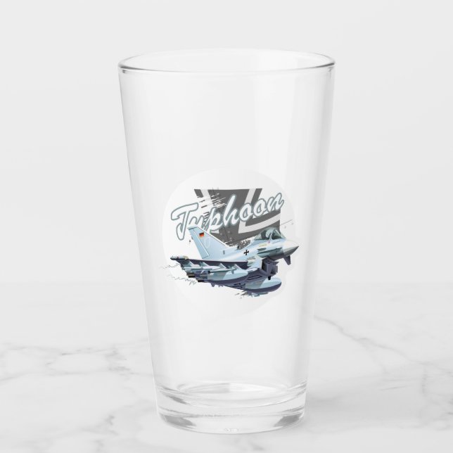 Cartoon plane  glass (Front)