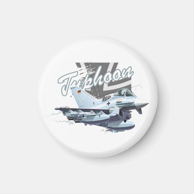 Cartoon plane magnet (Front)