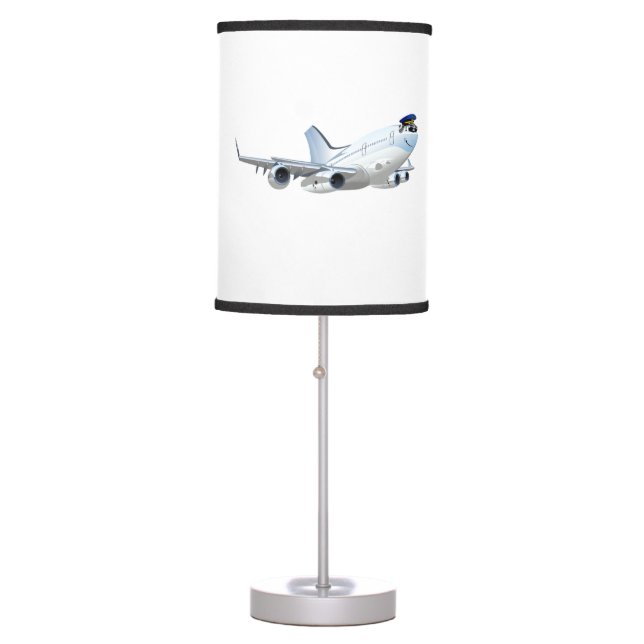 Cartoon plane table lamp (Front)