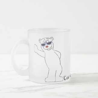 Cartoon Polar Bear With Cool Shades Beer Stein Sta