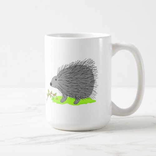 Cartoon Porcupine Coffee Mug