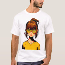 Cartoon Portrait Girl