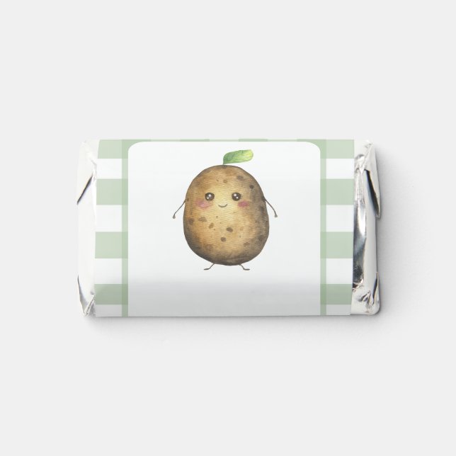 Cartoon Potato Baby Shower Hershey's Miniatures (Front)