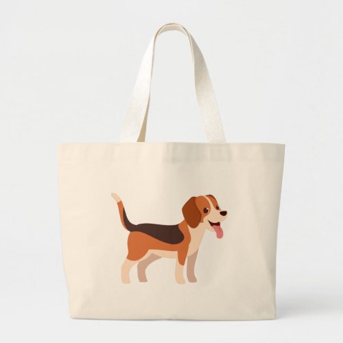 Cartoon Puppy Dog Lover Cute Beagle Tote Bag
