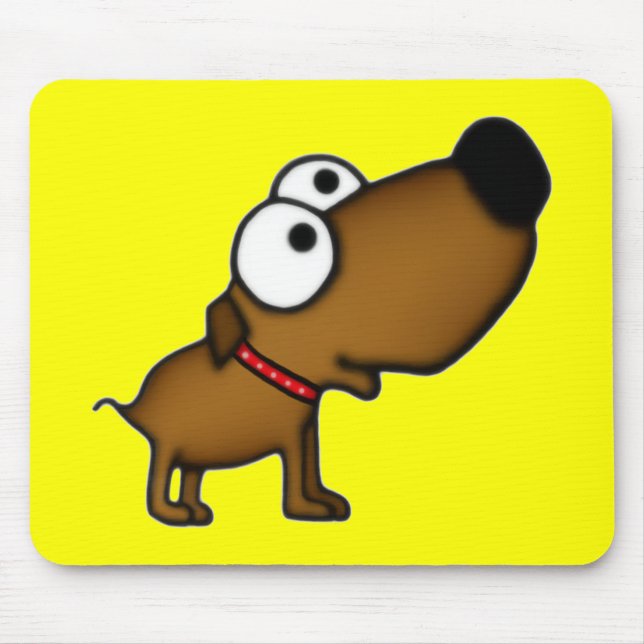 Cartoon Puppy Mouse Pad (Front)