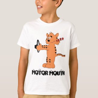 Cartoon Purring Tiger T-Shirt