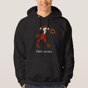 Cartoon Rabbit Michael Jordan Fan Hoodie