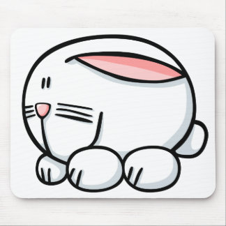 Cartoon Rabbit Mouse Pad