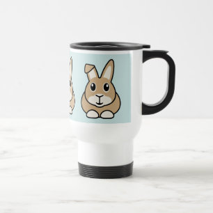 Cartoon Rabbit Travel Mug