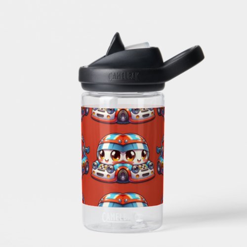 Cartoon Racing Car for boys  Water Bottle