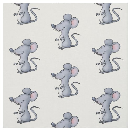 Cartoon Rat Fabric