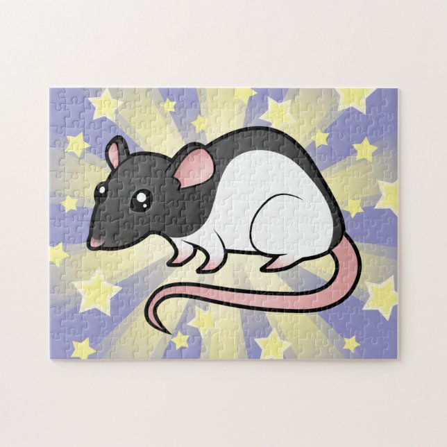 Cartoon Rat Jigsaw Puzzle (Horizontal)