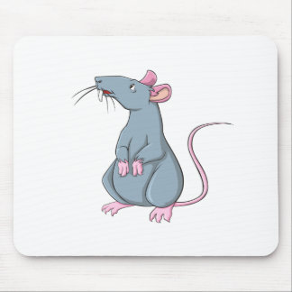 Cartoon Rat Mouse Pad