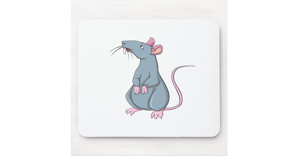 Cartoon Rat Mouse Pad | Zazzle Cartoon Rat Mouse Pad | Zazzle