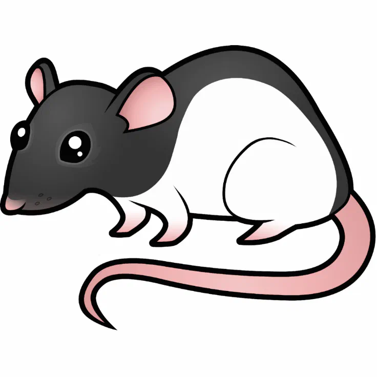 Cartoon Rat Statuette | Zazzle