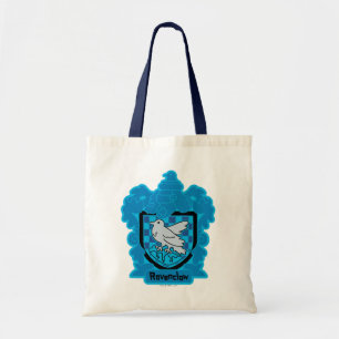 Cartoon Ravenclaw Crest Tote Bag