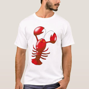 Cartoon red lobster T-Shirt
