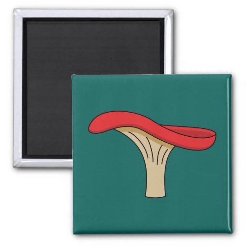 Cartoon Red Mushroom Magnet