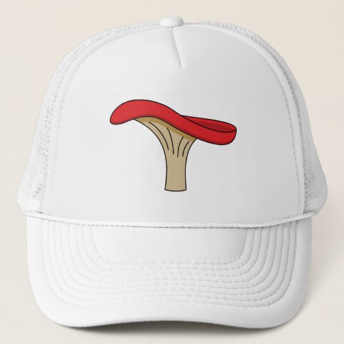 Cartoon Red Mushroom Trucker Hat